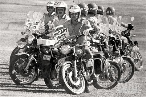 Military Police Motorcycles: On active service - Old Bike Australasia