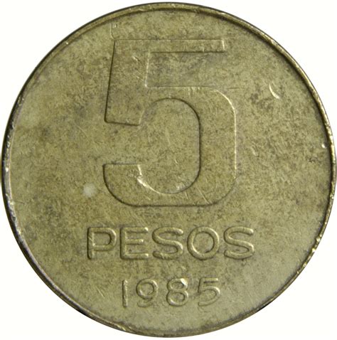 5 Pesos - Argentina – Numista