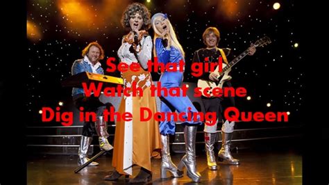 Dancing Queen / ABBA - Lyric Video - HD 1080p - YouTube