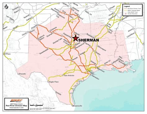 Sherman Texas Map - Printable Maps