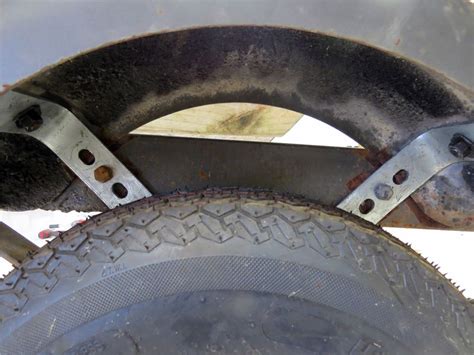 Mounting Brackets for Trailer Fender - 8"/12" Wheels - Galvanized Steel - Qty 2 CE Smith ...