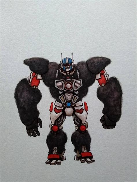 Transformers Beast Wars: Optimus Primal by ChainsawTeddybear on DeviantArt