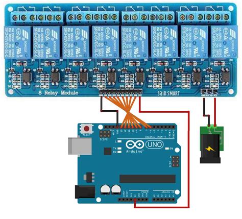 Relay Module Arduino Connection