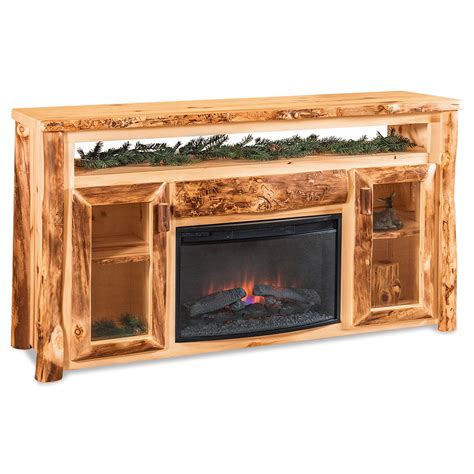 TV Cabinet w/ Fireplace - Cherry Valley Furniture