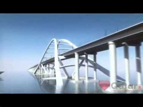 The Qatar & Bahrain Friendship Bridge - YouTube