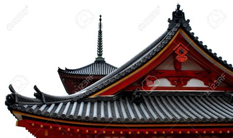 Beautiful Roof Of Traditional Japanese Temple In Kyoto Stock Photo ...