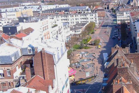 Douai, France is a town with a famous belfry in northern France