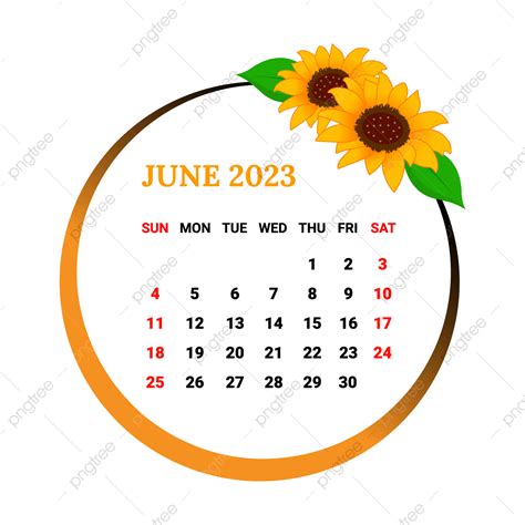 Calendario 2023 Junio Png Vectores Psd E Clipart Para Descarga | Porn ...