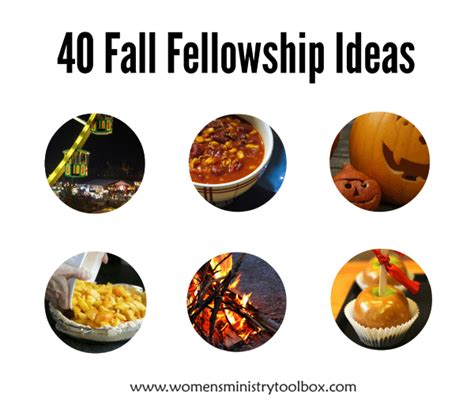 40 Fall Fellowship Ideas - Women's Ministry Toolbox