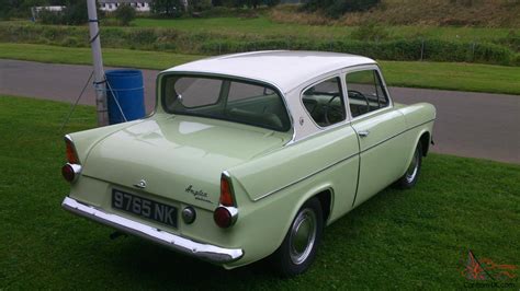 Beautiful 1961 Ford Anglia 105E 997cc Deluxe Saloon, Lime Green ...