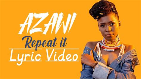 Azawi Repeat it (Lyric Video) - YouTube