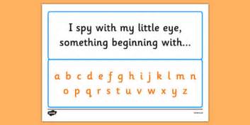 I Spy Alphabet (teacher made) - Twinkl