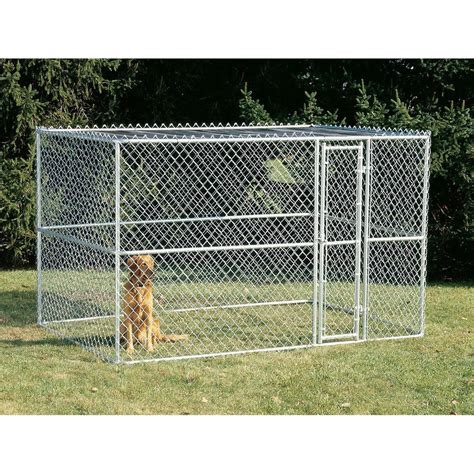 Midwest K-9 Chain Link Dog Kennel – Pet Crates Direct