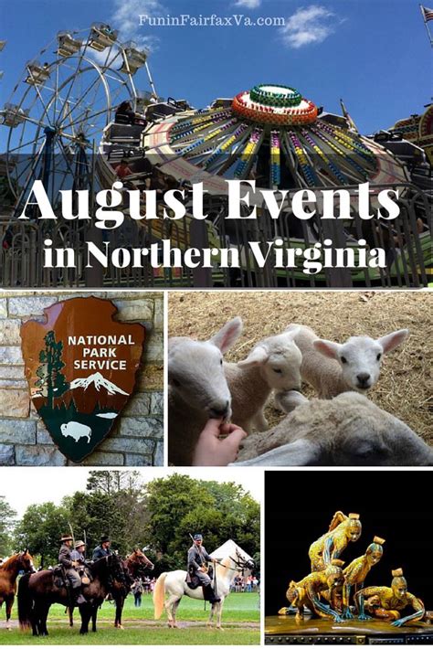 August 2016 Events in Northern Virginia - Fun in Fairfax VA