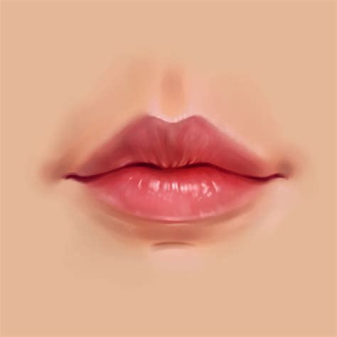 Lip Drawing Tutorial