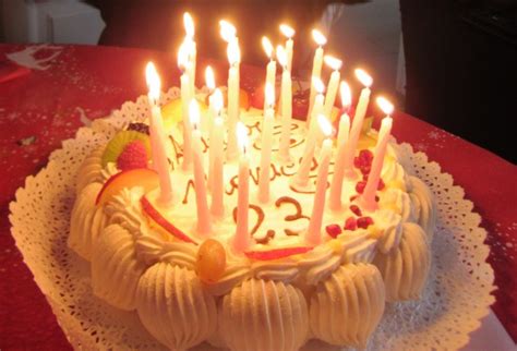 25+ Elegant Picture of Happy Birthday Cake With Candles ...