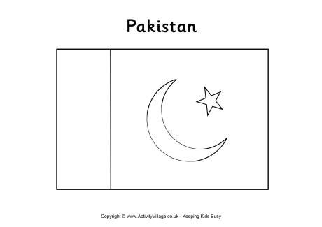 Pakistan Map Coloring Pages - Learny Kids