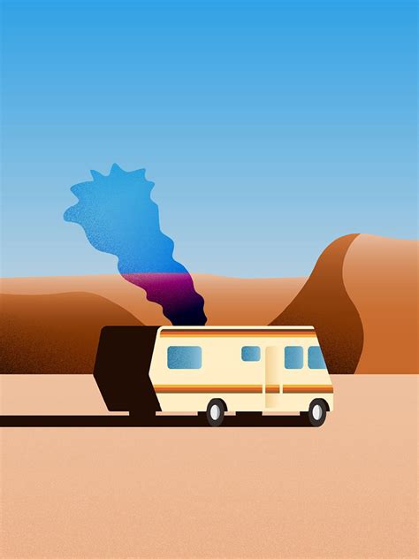 Breaking Bad - RV in the Albuquerque Desert by Peter Ford - Home of the ...