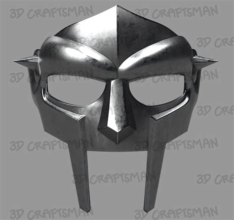 MF Doom Mask 3D Print Ready - Etsy