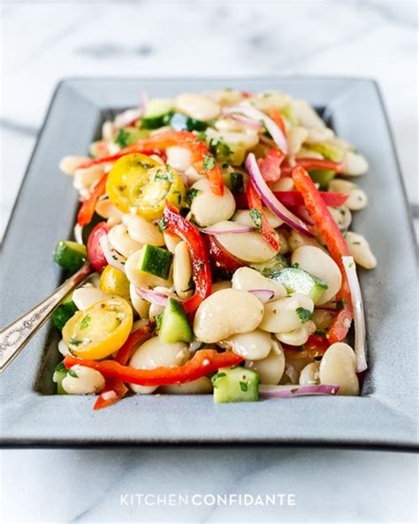 Lima Bean Salad recipe | Chefthisup