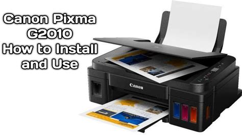 Canon Pixma G2010 Installation and How to use | Unbox Happiness - YouTube