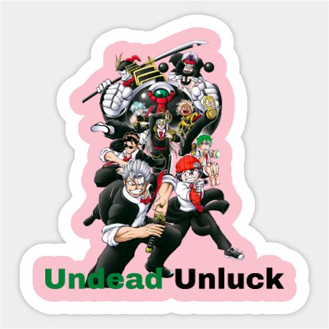 Undead Unluck FAN ART - Undead Unluck Fan Art - Sticker | TeePublic