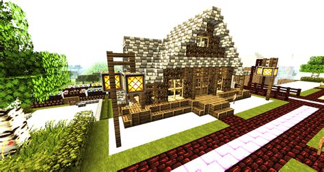 Minecraft Wallpapers - House by Nsgeo on DeviantArt