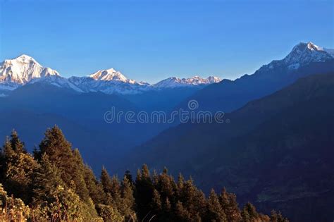 Himalayan Mountain Peak During Sunrise Stock Photo - Image of asia ...