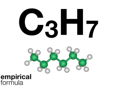 C3H7 empirical formula