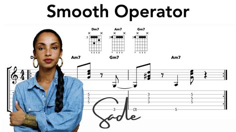 Smooth Operator Guitar Chords - Sade - YouTube