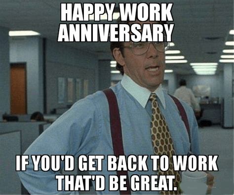 Office Happy Work Anniversary Gif Funny - Animaltree