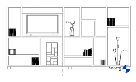 Drawing room showcase detail 2d view layout autocad file | Drawing room ...