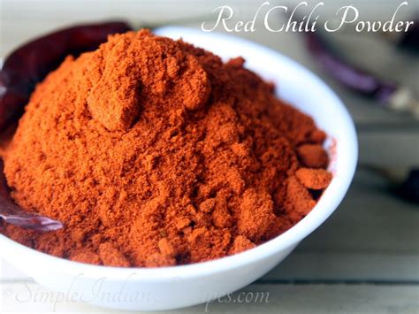 Homemade Red Chili Powder | Simple Indian Recipes