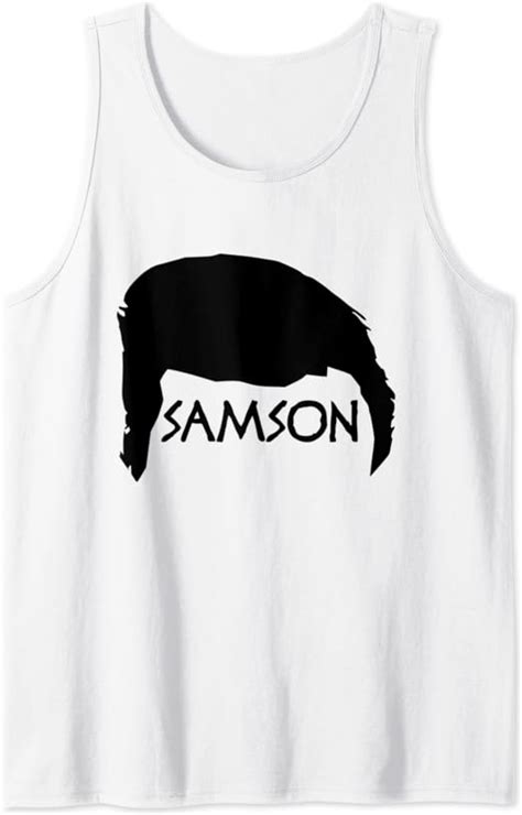 Amazon.com: Samson - Book of Judges Nazarite Hair Bible Old Testament Tank Top : Clothing, Shoes ...