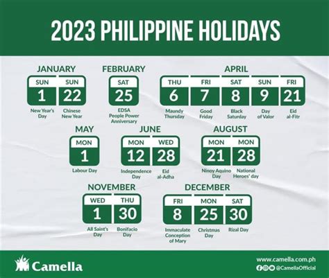 Philippines Public Holidays 2024 - Bobbi Bethina