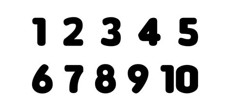 Large Bubble Number 9 - 7 Free PDF Printables | Printablee