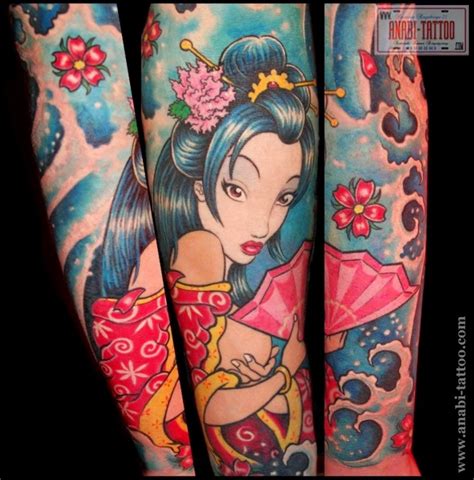 Geisha Tattoo Ideas, Designs, and Meanings - TatRing