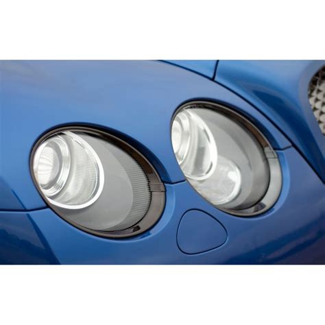 Bentley Continental GT/GTC (2003-10) - Facelift Headlight Bezel Rings (chrome)