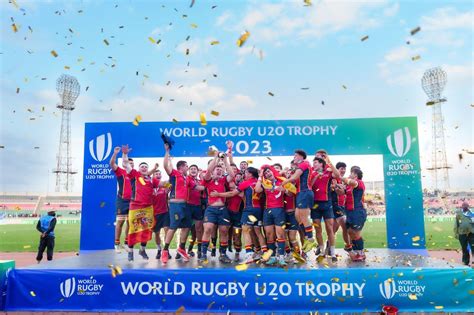 Spain win World Rugby U20 Trophy 2023