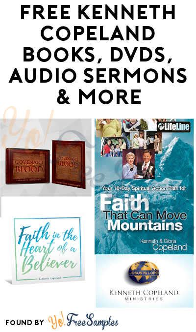 FREE Kenneth Copeland Books, DVDs, Audio Sermons & More