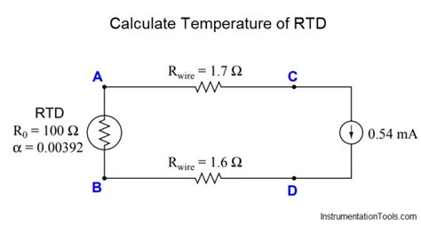 Calculate Temperature of RTD - Inst Tools