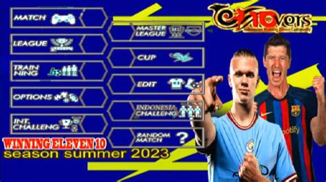 WINNING ELEVEN 2023 PS2 + BRI LIGA 1 - YouTube