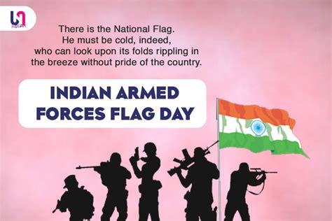 Indian Armed Forces Flag Day 2022: Best Quotes, Wishes, HD Images, Messages, Posters, Greetings ...