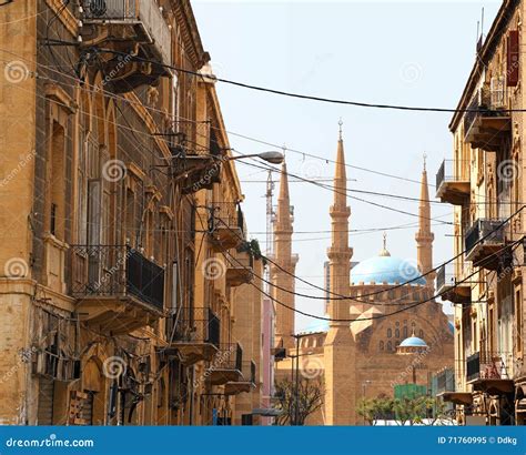 Beirut Architecture stock image. Image of street, amine - 71760995