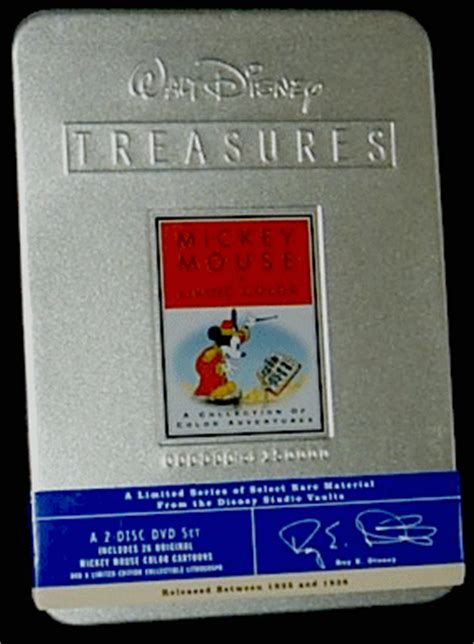 Walt Disney Treasures DVD: Mickey Mouse in Living Color | eBay