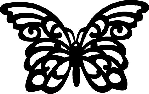 Clipart butterfly silhouette, Clipart butterfly silhouette Transparent FREE for download on ...
