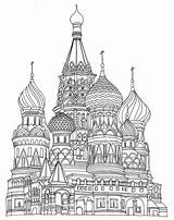 Cathedral Coloring Pages sketch template