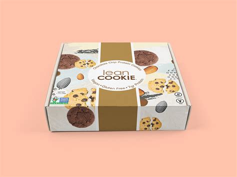 Cookie packaging box by EDesigns on Dribbble