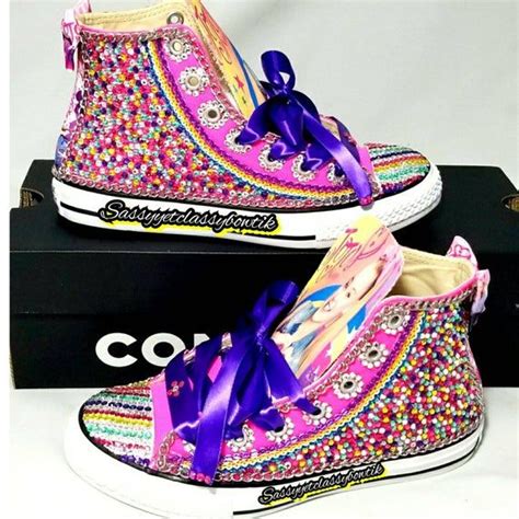 JoJo Siwa Jojo Siwa Birthday JoJo Siwa shoes JoJo Siwa | Etsy | Bling shoes, Jojo siwa birthday ...