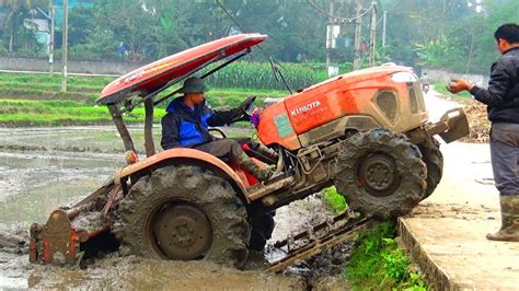 máy cày, xe máy cày, may cay kubota, máy cày ruộng - LÀM VIỆC - Tractor ...